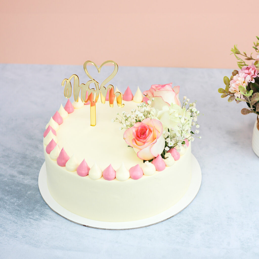 Fresh Cream Mothers Day Cake Eastern Bakery Shop