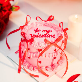Valentine’s Pink Cake