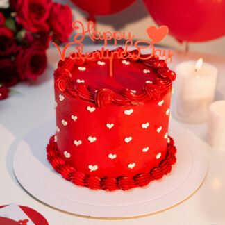 Valentine’s Topper Cake