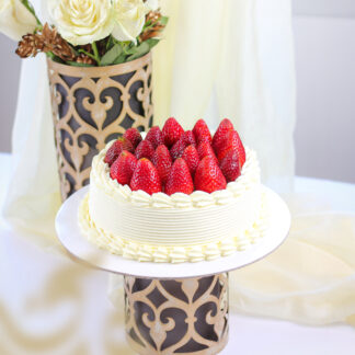 Eid Fresh Strawberry Cake