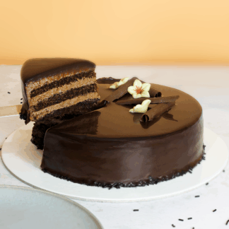 Glazed Chocolate Cake