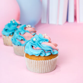 Gender Reveal Cupcakes