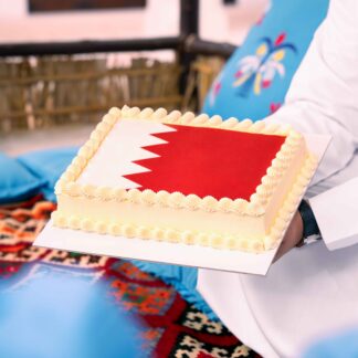 Bahrain Flag Cake