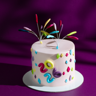 Fireworks 2026 Cake