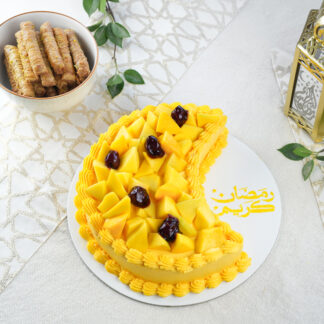 Mango Crescent Cake